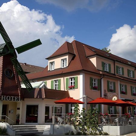 Hotel Restaurant Zur Windmuhle Ansbach Buitenkant foto