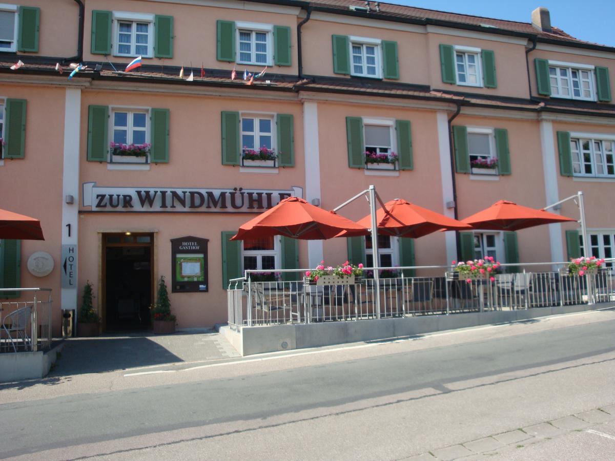 Hotel Restaurant Zur Windmuhle Ansbach Buitenkant foto