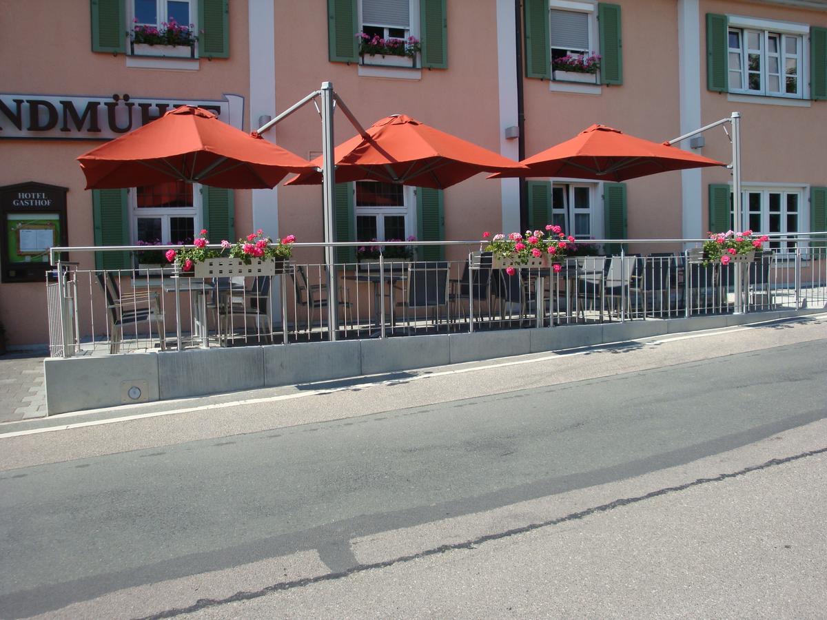 Hotel Restaurant Zur Windmuhle Ansbach Buitenkant foto